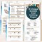 bloom daily planners 2026-2027 Academic Planner, 13 Month Soft Cover Monthly & Weekly, 8.5" x 11", Stickers Included, Coastal Calm